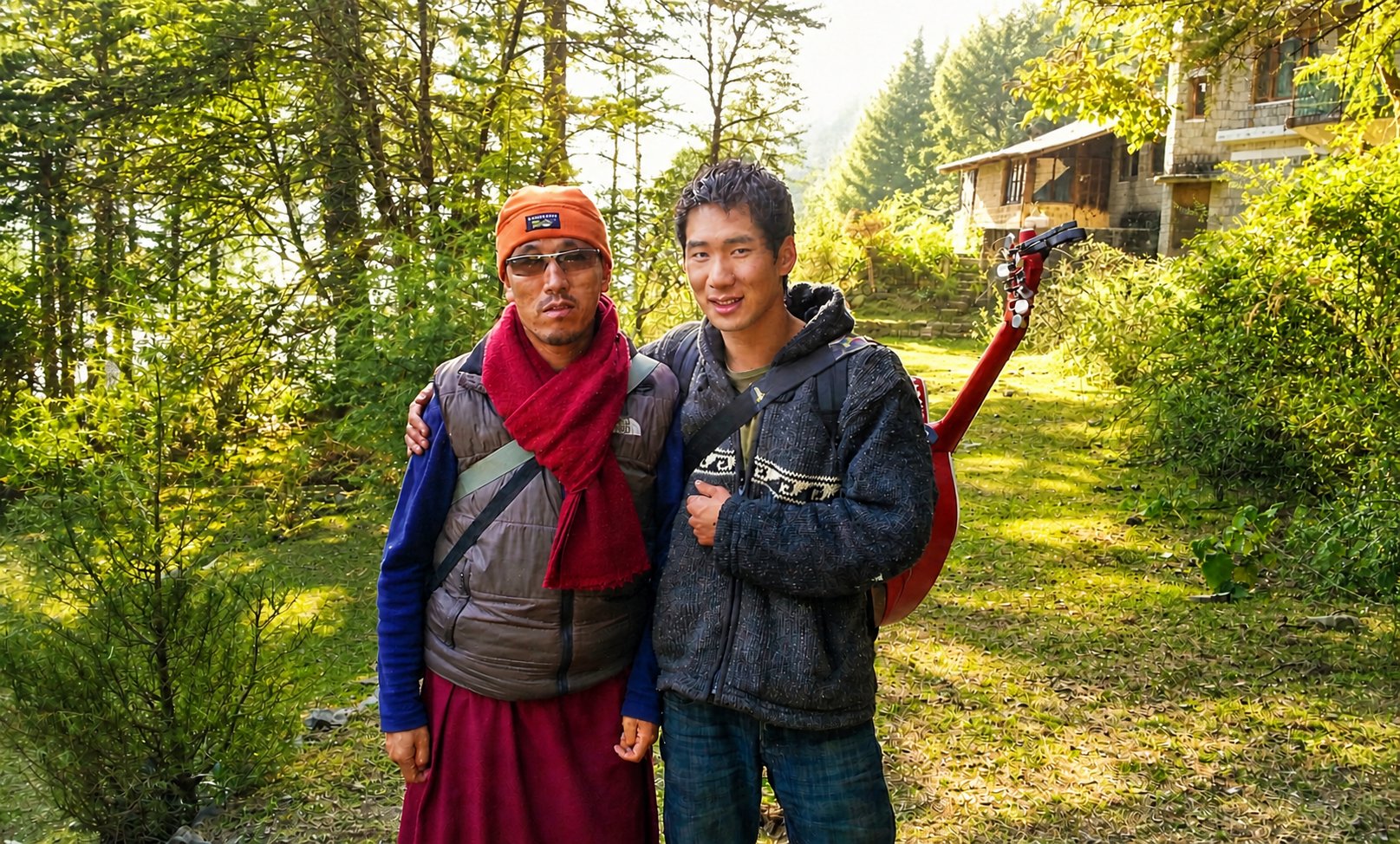 Darren in Dharamsala, India